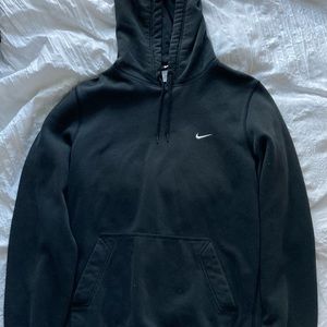 black NIKE hoodie
